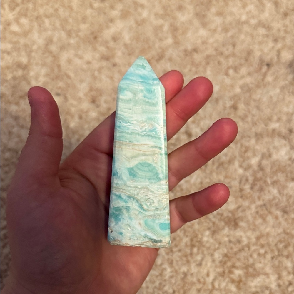 Turquoise Decorative Stone Tower
